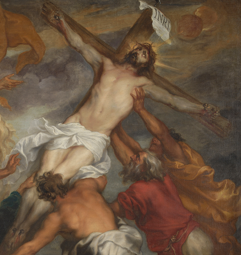Anthony van Dyck - De kruisiging (detail)