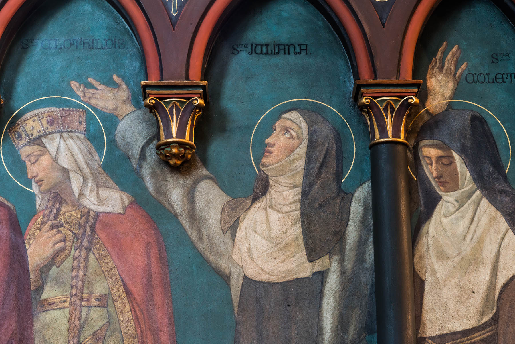 Sint-Salvatorkerk Muurschilderingen, Theodoor Canneel