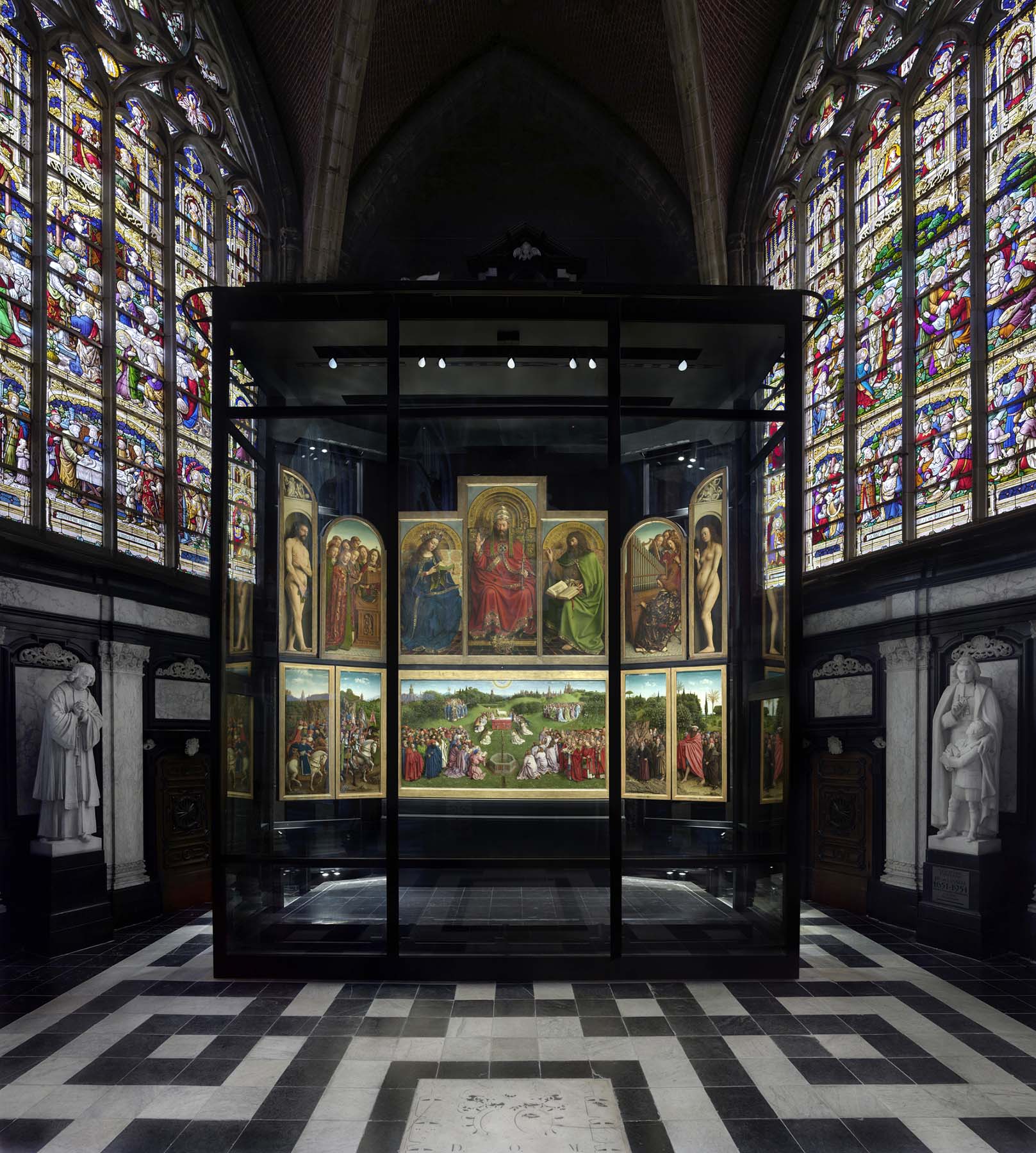 Sint-Baafskathedraal in Gent (interieur)
