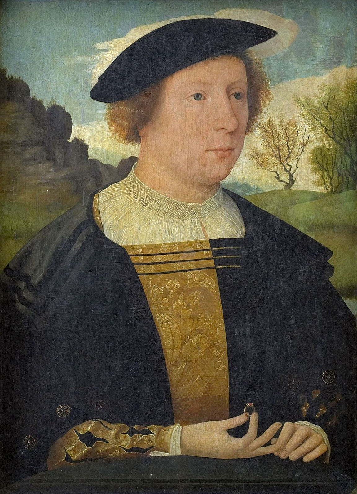 Portret van Hendrik van Merode van Jan Mostaert