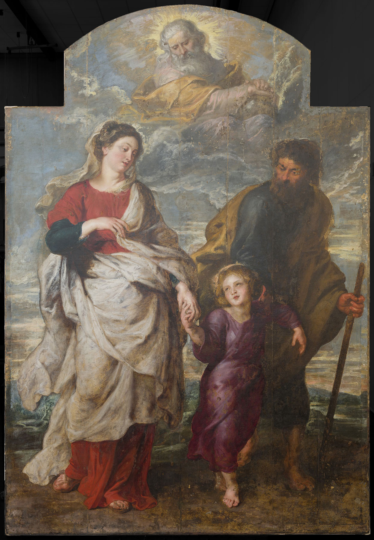 De terugkeer van de Heilige Familie van Peter Paul Rubens