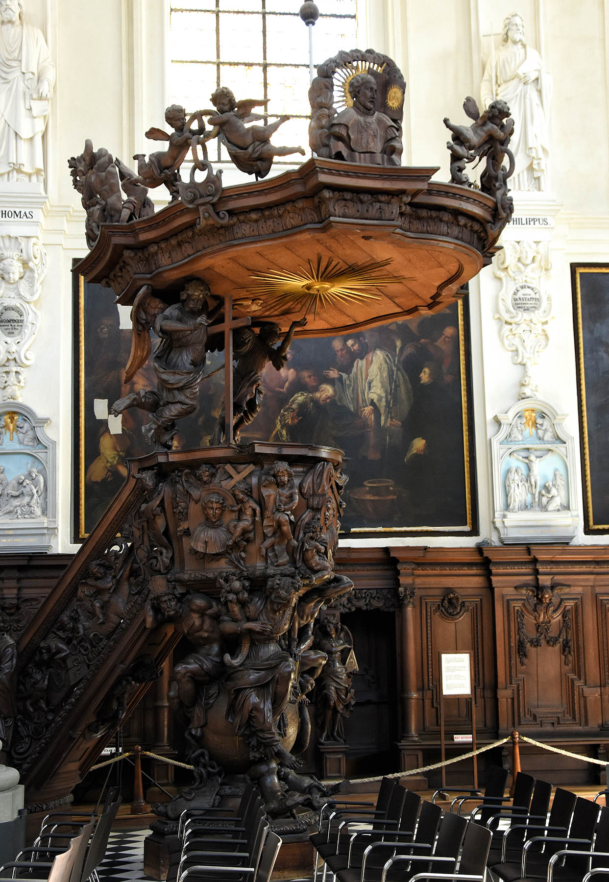 Preekstoel van Hendrik Frans Verbruggen