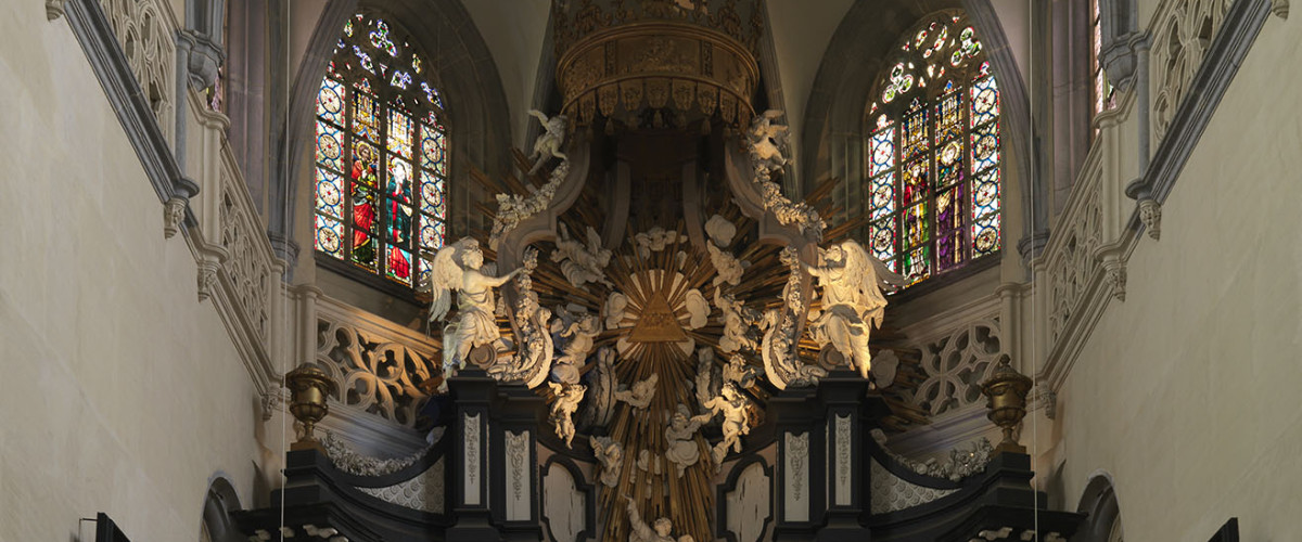 Sint-Andrieskerk in Antwerpen (interieur)